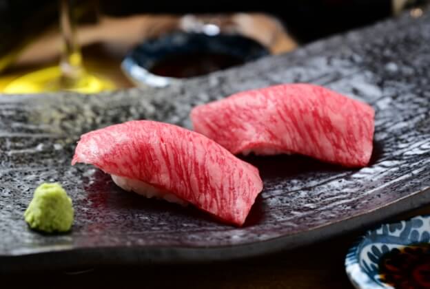 炙り牛肉寿司